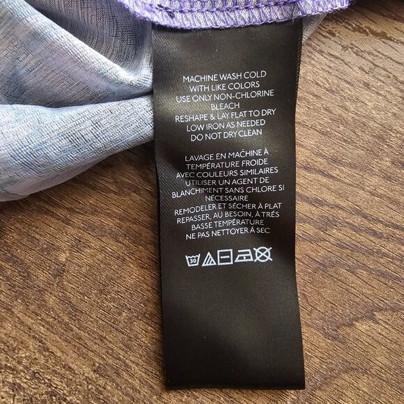 Urban Outfitters Gossamer Flyaway Crop Top, S Lavender/Lilac - Picture 8 of 9